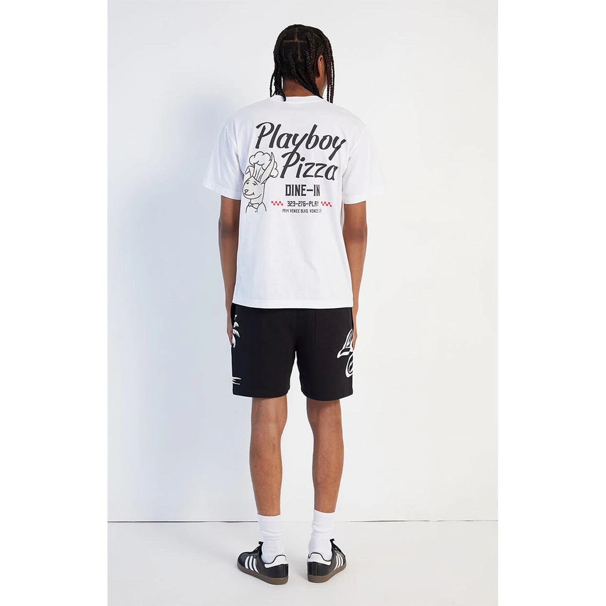 Pizza White Tee 3 Pizza White Tee