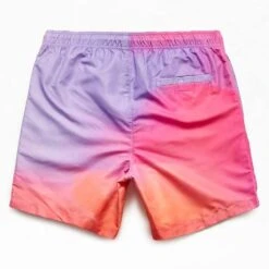 Playboy By PacSun Rainbow 17" Swim Trunks -Best Clothing Store 0150250500032NEW 01 054