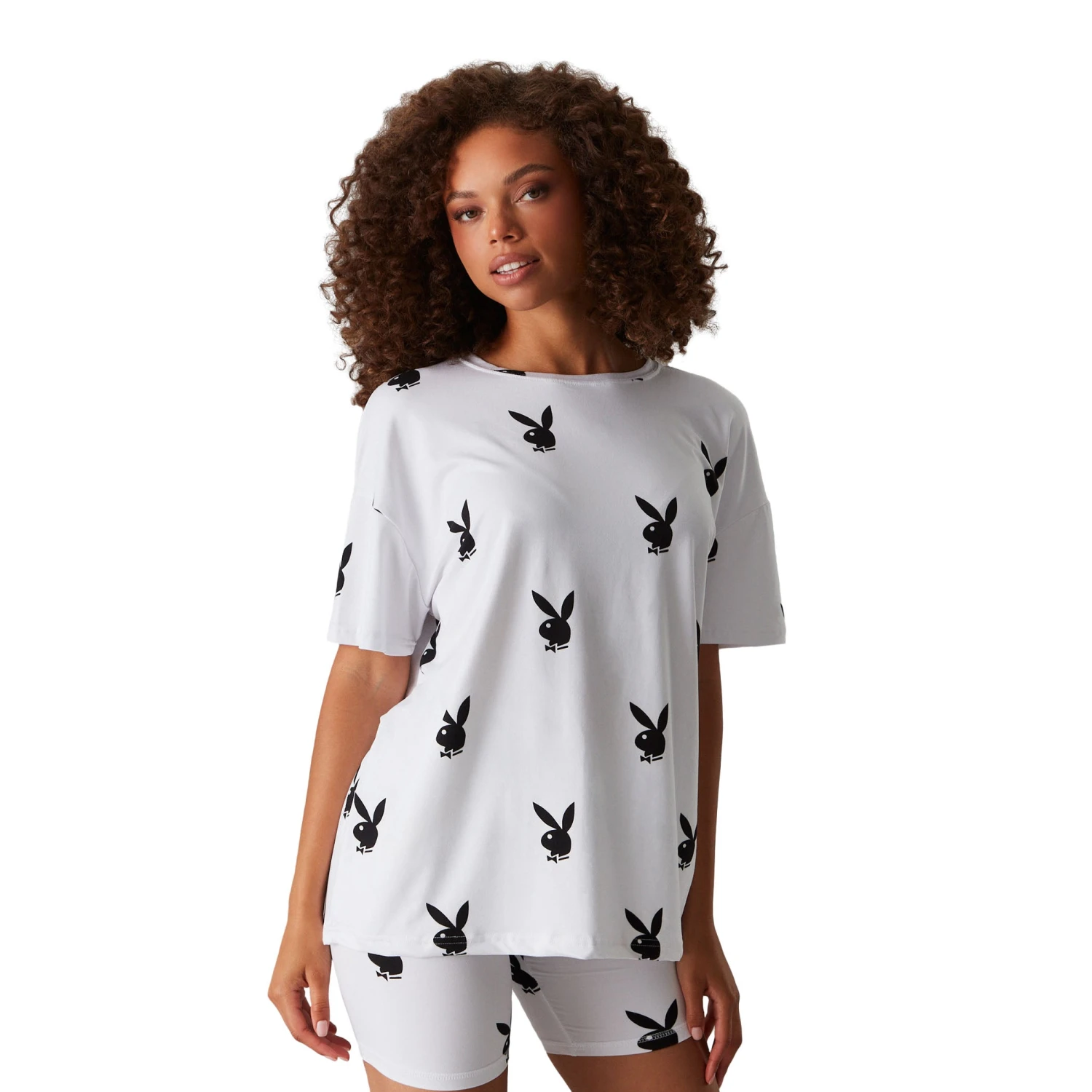 Women's All Over Bunny Tee 8 Women's All Over Bunny Tee - Image 6