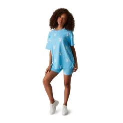 Women's All Over Bunny Tee 30 Women's All Over Bunny Tee -Best Clothing Store 073848283910 40 2 w1