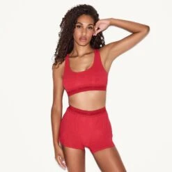 Women's Playboy Sports Bra -Best Clothing Store 23 509455 509485 PACSUN SPORT BRA BOXER BRIEF PANTY RED 39334 WEBSIZE