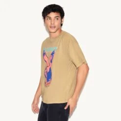 January 1986 PLAYBOY Andy Warhol Cover T-Shirt -Best Clothing Store 477414 4811117494369 JANUARY 1986 PLAYBOY ANDY WARHOL COVER TEE TAN 5879 b7cca821 47e3 4934 9c9a 7595e1cea1d4