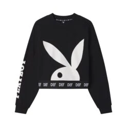 Women's Cropped Logo Crewneck