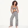 The Flannel Sleep Pajama Pant Black/White Check -Best Clothing Store 65 535729 6861535641697 BRUSHED FLANNEL SLEEP BRALETTE B W PLAID 31636 A WEBSIZE c12aa3ad 9403 4ff3 bb6d 3ec2b878812d