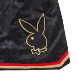 Playboy X Lids Year Of The Rabbit Basketball Shorts 8 Playboy X Lids Year Of The Rabbit Basketball Shorts -Best Clothing Store 6894269661281 540347 YOTR MESH BASKETBALL SHORTS BLACK 3