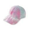 Adjustable Rabbit Head Logo Hat Tie Dye -Best Clothing Store AdjustableRabbitHeadLogoCottonCandyTieDy