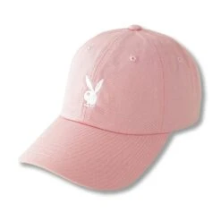 Adjustable Rabbit Head Logo Hat -Best Clothing Store AdjustableRabbitHeadLogoPink2