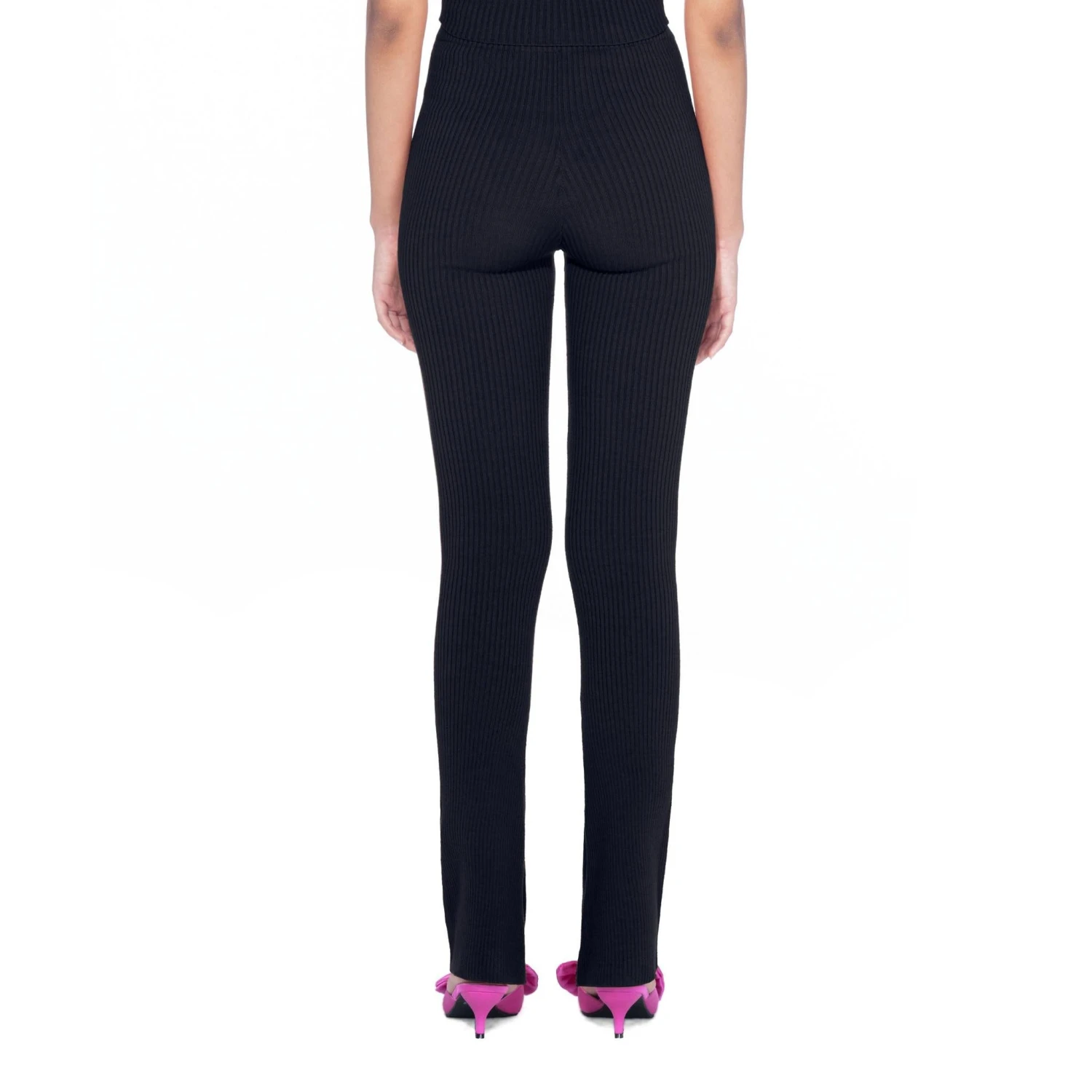 Women's Flared Ribbed Leggings 14 Women's Flared Ribbed Leggings - Image 12