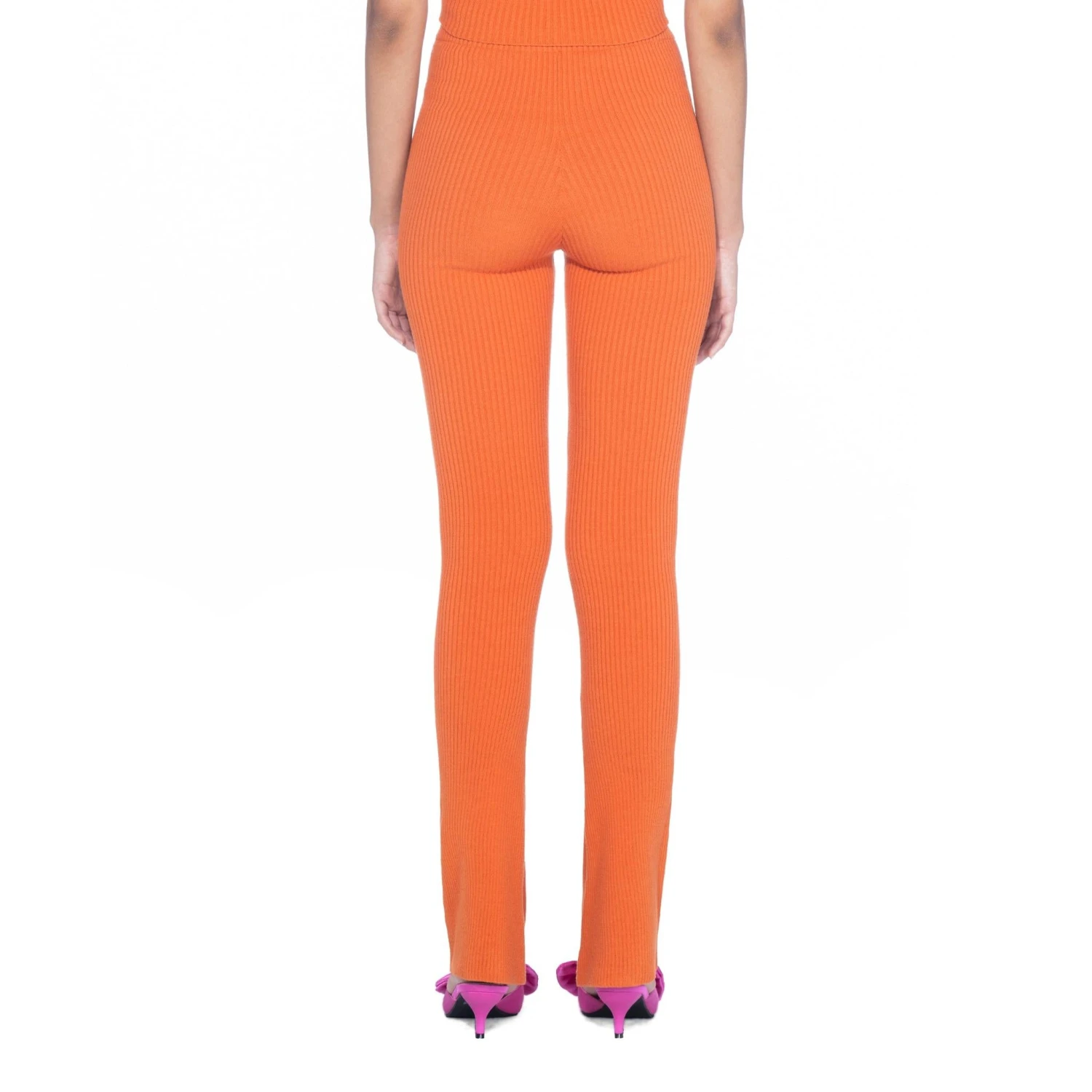 Women's Flared Ribbed Leggings 8 Women's Flared Ribbed Leggings - Image 6