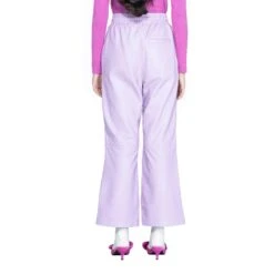 Leather Flare Pants -Best Clothing Store BIgBunny Track Flare Mauve 004