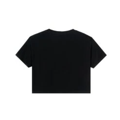 Playboy X Color Bars Spiral Women's Cropped T-Shirt -Best Clothing Store Color Bars Spiral Wmns Crop Tee Black 03 5630d3b6 5409 45bd a61c cc75797c0b85