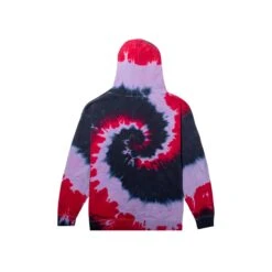 Tokyo Club Tie-Dye Hoodie -Best Clothing Store Color Bars Tie Dye Hoodie Pink 03