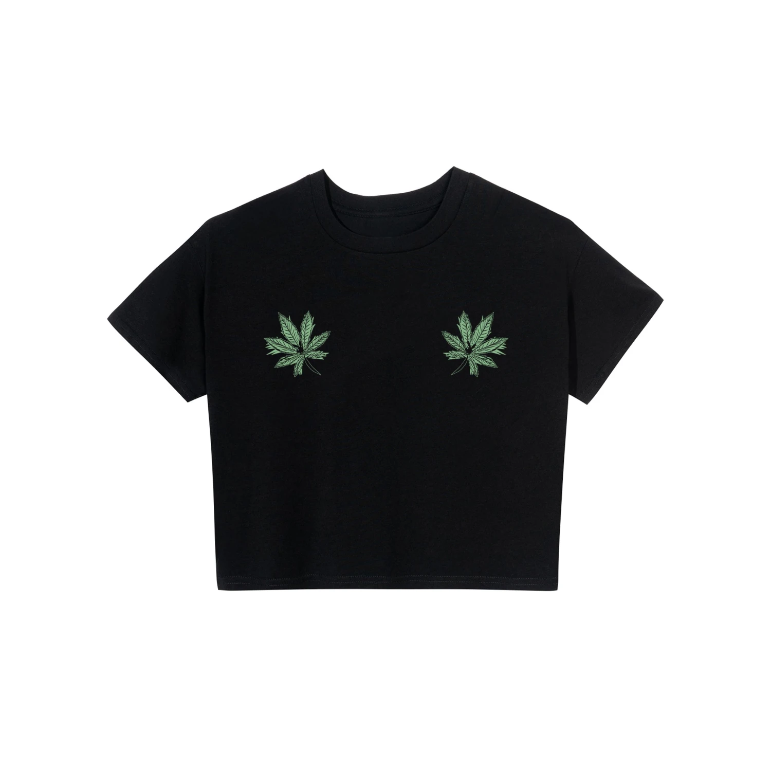 Team Green Femlin Baby Tee 6 Team Green Femlin Baby Tee - Image 4