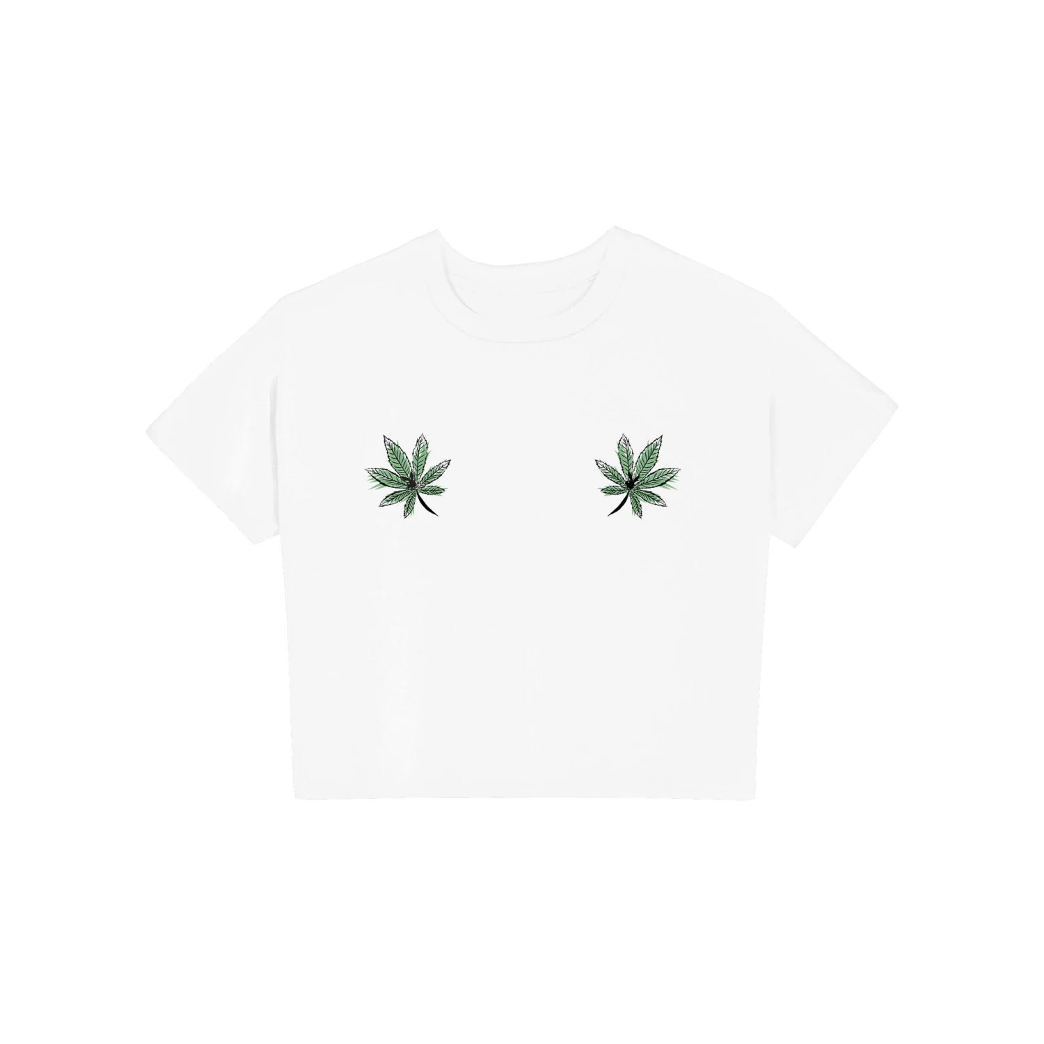 Team Green Femlin Baby Tee 4 Team Green Femlin Baby Tee - Image 2