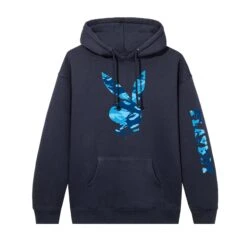 Hare Camo Hoodie -Best Clothing Store HARECAMOBLUENAVY