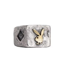 Diamond Side Rabbit Head Ring -Best Clothing Store IMG 5237