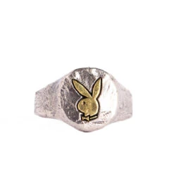 Circular Rabbit Head Ring