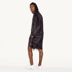 Men's Velour Short Black