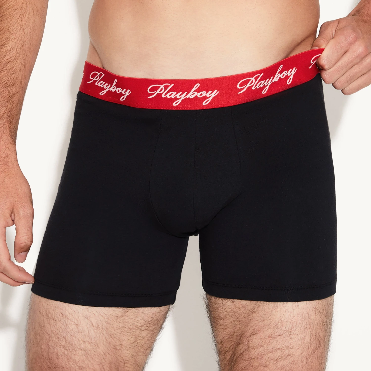 The Basics Men's Boxer Brief Black 4 The Basics Men's Boxer Brief Black - Image 2