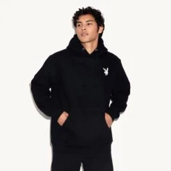 Jan 1989 Cover Hoodie -Best Clothing Store PBD M14 J1989CC BLK MD 4853178695777 JAN 1989 COVER HOODIE BLACK 6461