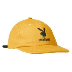 Playboy X Pleasures Wool Strapback Hat -Best Clothing Store PBHEADWEAR3663 cb429585 ad5b 4536 aca7 7ed92315e0f6