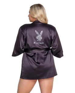 PLAYBOY SPARKLING BUNNY ROBE -Best Clothing Store PBLI101Q Back 600x 4a8e577c 0928 4465 8f64 928aad846d3e