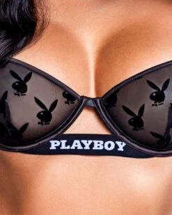 PLAYBOY BUNNY NOIR 2-PIECE SET -Best Clothing Store PBLI112 3 600x a5031d80 c458 443c b513 8922c78fab5e
