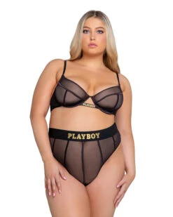 PLAYBOY CAGE 2-PIECE SET -Best Clothing Store PBLI119Q Blk 600x ee642714 92ba 4cff ad6d b6fb82a00ec0