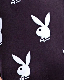 PLAYBOY SLUMBER BUNNY ROMPER -Best Clothing Store PBLI130 Blk 2 600x 61ee8313 a5cd 4e6e b6c4 f460efce648f