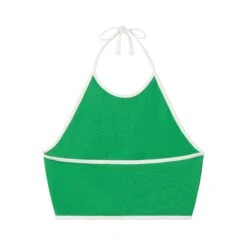 Playboy X FILA Sandra Halter Top -Best Clothing Store PB FILA SANDRA HALTER TOP GREEN 002 e08de891 7dd6 49f0 bee9 ae33a3407e0f