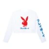 Japanese Rabbit Head Women's Cropped Long Sleeve 1 Japanese Rabbit Head Women's Cropped Long Sleeve -Best Clothing Store PB JAPANRABBIT WHITELSCROP 54e6405f 81ef 49e7 8578 a1d18282dc9d