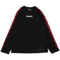 Playboy X Pleasures Rabbit Head Raglan Long Sleeve -Best Clothing Store PB PLSRS 0040