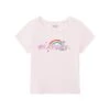 Rainbow Bunny Raglan T-Shirt -Best Clothing Store PB RAINBOW BUNNY RAGLAN SHIRT PINK 001