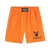 Women's Orange Sweat Shorts 1 Women's Orange Sweat Shorts -Best Clothing Store PB WOMENS ORANGE SWEATSHORTS ORANGE 001
