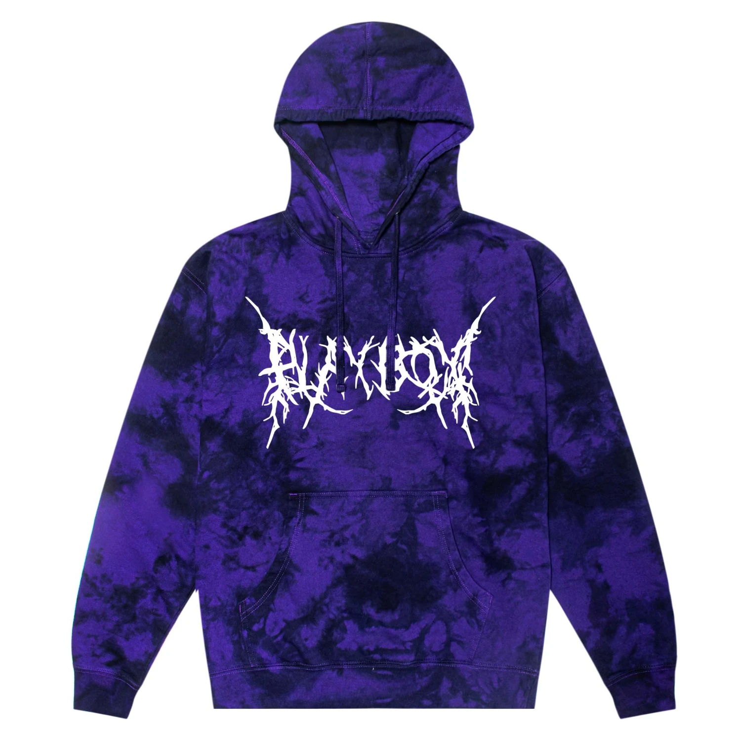 Branchy Masthead Hoodie Purple Black Tie Dye 3 Branchy Masthead Hoodie Purple Black Tie Dye