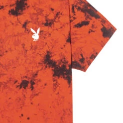 Repeating Masthead Tie Dye T-Shirt Orange Black 9 Repeating Masthead Tie Dye T-Shirt Orange Black -Best Clothing Store PLAYBOY HALLOWEEN REPEATING MASTHEAD TEE 01 f1edbdd8 1dda 423e 903f e91e8c5cb681