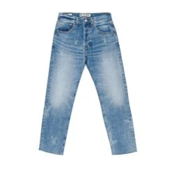 Men's Medium Wash Vintage Denim Pants