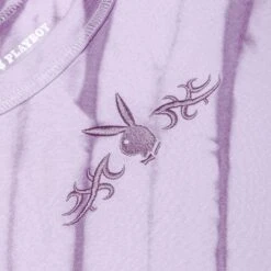 Women's Contrast Stitch Long Sleeve -Best Clothing Store PLAYBOY PACSUN PURPLE TIEDYE WITH HENNA INSPIRED GRAPHIC LONG SLEEVE CROP 03 75789b77 3e66 47f3 a7ca 69a4cf3c5574