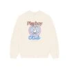 Women's Smile Club Crewneck Sweatshirt 1 Women's Smile Club Crewneck Sweatshirt -Best Clothing Store PLAYBOY PB SMILE CLUB OS CREW BONE WHITE 01 59ea5f51 ec11 4d9d a01a 19ea35ef8ecf