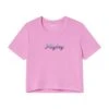 Women's Winter Getaway Cropped T-Shirt 2 Women's Winter Getaway Cropped T-Shirt -Best Clothing Store PLAYBOY PBAURORARIBTEE 011