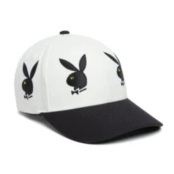 Playboy X HUF Rhinestone 6 Panel Hat 12 Playboy X HUF Rhinestone 6 Panel Hat -Best Clothing Store PLAYBOY RHINESTONE 6 PANEL WHITE HT00651 WHITE 02