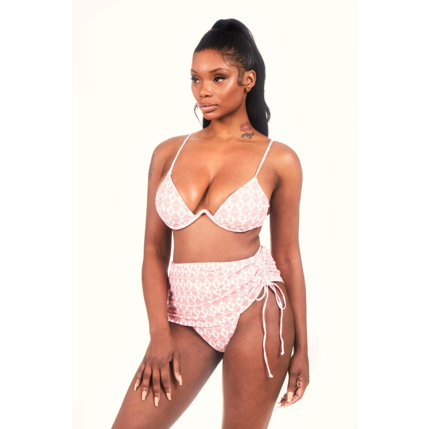 Women's Monogram Mini Sarong 6 Women's Monogram Mini Sarong - Image 4