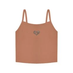 Women's Bunny Heart Binded Cami Top