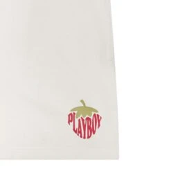 Women's Strawberry Love Boyfriend Sweatshort 7 Women's Strawberry Love Boyfriend Sweatshort -Best Clothing Store PLAYBOYPBSTRAWBERRYLOVEBFSWEATSHORT3