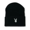 Rabbit Head Cuffed Knit Beanie -Best Clothing Store PLAYBOY BEANIE 5A