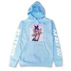 Playboy X Coi Leray Cover Hoodie -Best Clothing Store PLAYBOY COI HOOD 4A