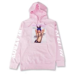 Playboy X Coi Leray Cover Hoodie -Best Clothing Store PLAYBOY COI HOOD 5A
