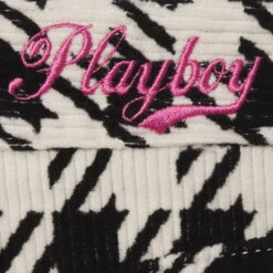 Women's Houndstooth High Waisted Mini Skirt 9 Women's Houndstooth High Waisted Mini Skirt -Best Clothing Store PLAYBOY HIGHRISESLITMINISKIRT HOUNDSTOOTH 03