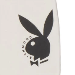Playboy X John Richmond Classic Logo Sweatpants -Best Clothing Store PLAYBOY PBXJOHNRICHMONDFLEECEPANT OFF WHITE 03