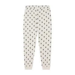 Playboy X John Richmond Repeating Rabbit Head Sweatpants -Best Clothing Store PLAYBOY PBXJOHNRICHMONDFLEECESP OFF WHITE 02
